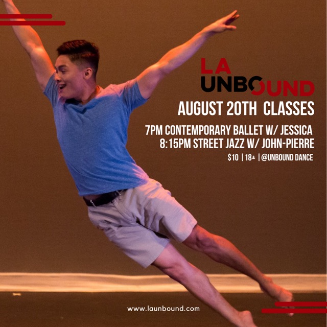LAUNBOUND class schedule graphic